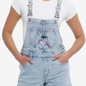 Disney Eeyore Denim Overalls